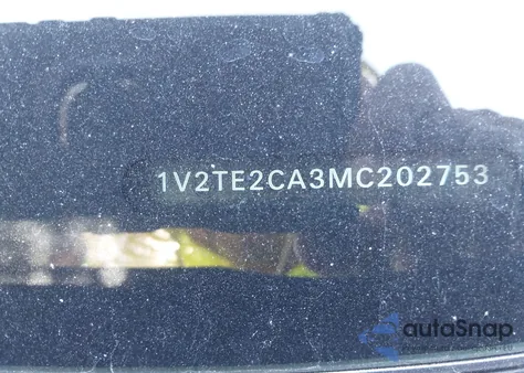 2021 Volkswagen Atlas Cross Sport 3.6L V6 Sel Premium z USA, uszkodzony, nr VIN 1V2TE2CA3MC202753